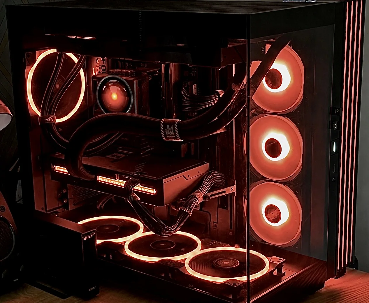 A. Urquhart’s custom-built development workstation
